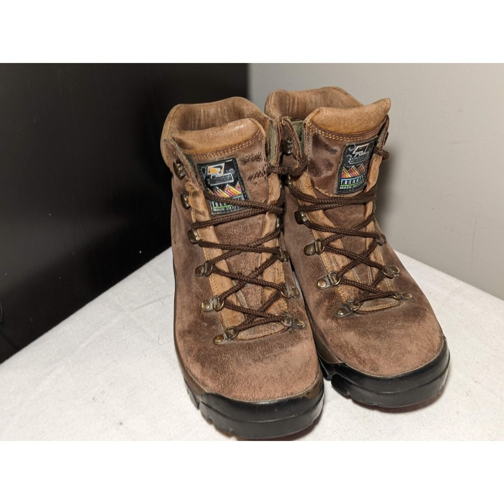 Zamberlan Vintage Italian Trekking Hiking Boots Women's US 7 - Picture 1 of 9